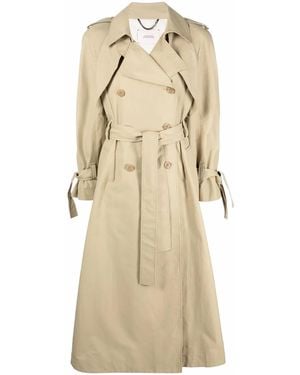 Dorothee Schumacher ダブルブレスト トレンチコート - ナチュラル