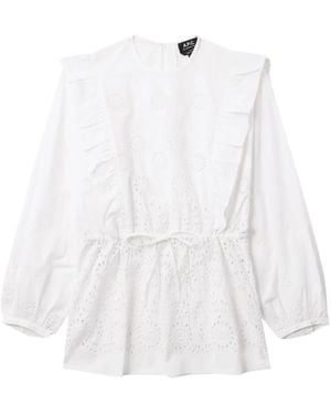 A.P.C. Clove Bluse - Weiß
