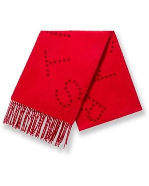 Stella McCartney Logo-Embroidered Scarf