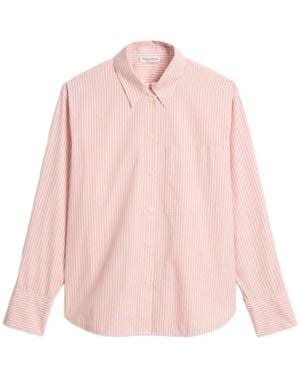 Marc O' Polo Striped Long-Sleeved Shirt - Pink