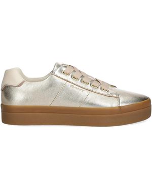 GANT Ribbon Lace-Up Trainers - White
