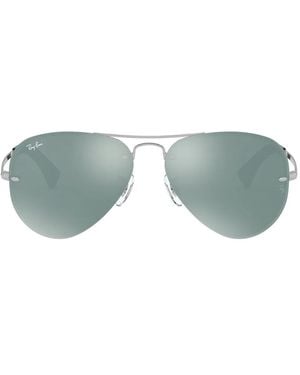 Ray-Ban Aviator-Frame Sunglasses - Green