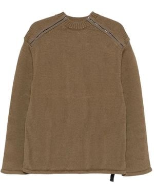 OAMC Pullover Mit Reißverschlussdetail - Natur