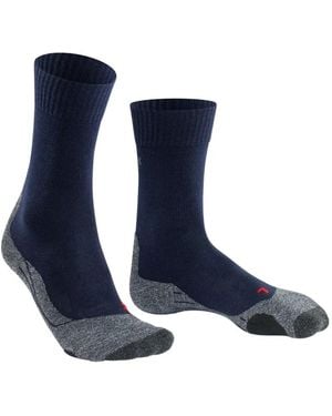 FALKE Logo-embellishment Socks - Blue