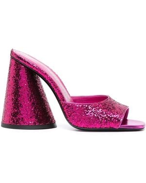 The Attico Mules Luz 105 Mm - Rose