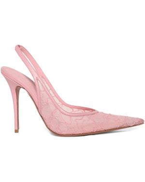 AMINA MUADDI Anok Pumps 105Mm - Pink