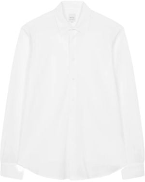 Paul Smith Long-Sleeve Button-Down Shirt - White