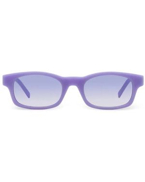 Givenchy Rectangle-Frame Sunglasses - Purple