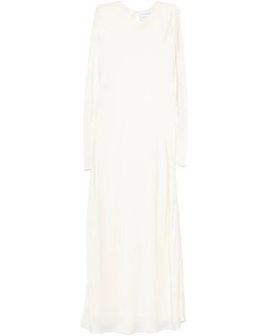 Silkylicious Silk Maxi Dress - White