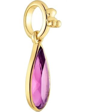 Tous Peervormige Hanger Met Edelsteen - Wit