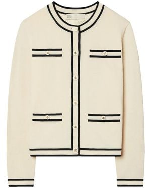 Tory Burch Kendra カーディガン - ナチュラル