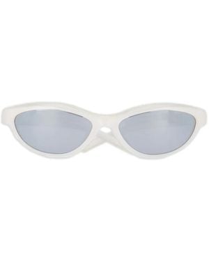 Jacquemus Gafas de sol The Curvo con montura cat eye - Blanco