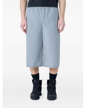 Rier Elasticated-Waistband Shorts - Blue