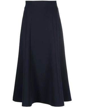 Moschino High-Waisted A-Line Skirt - Blue