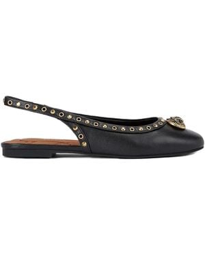 Kurt Geiger Studded Ballet Flats - Black
