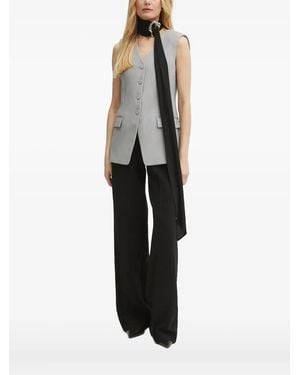 Patrizia Pepe V-Neck Vest - White