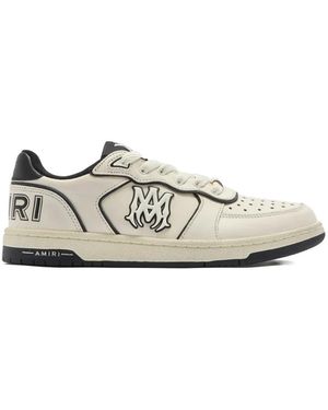Amiri Vintage Leather Trainers For - White