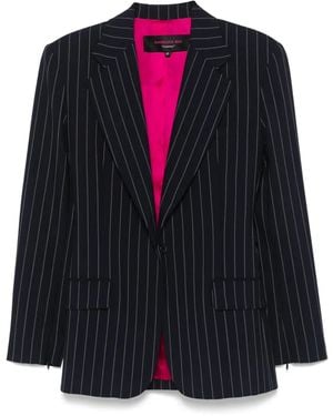 Barbara Bui Blazer Gessato - Blu