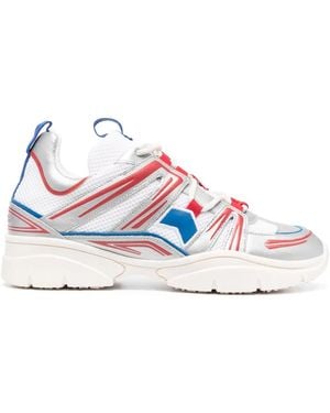 Isabel Marant Fabric Kindsay Trainers - White
