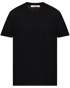 Zadig & Voltaire Stockholm Tシャツ - ブラック