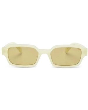 Retrosuperfuture Carino Rectangle-Frame Sunglasses - Metallic