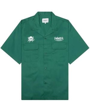 Carhartt Deli Embroidered Shirt - Green