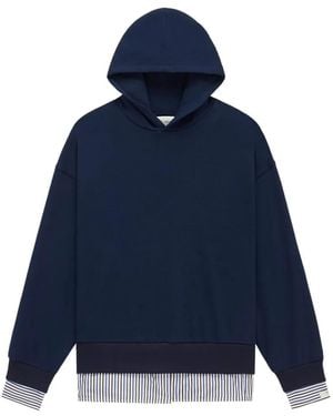 WE-AR4 Cotton Hoodie - Blue