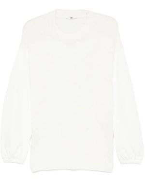 Twinset Balloon-Sleeve Jumper - White