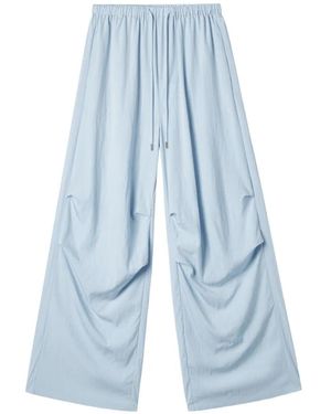 B+ AB Geplooide Broek Met Wijde Pijpen - Blauw