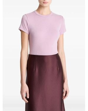 Vince 90S Shrunken T-Shirt - Purple