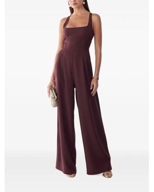 BWLDR Square-Neck Jumpsuit - Purple