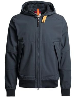 Parajumpers Abner Hooded Windbreaker - Blue