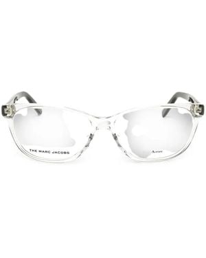 Marc Jacobs Rectangle-Frame Glasses - Natural