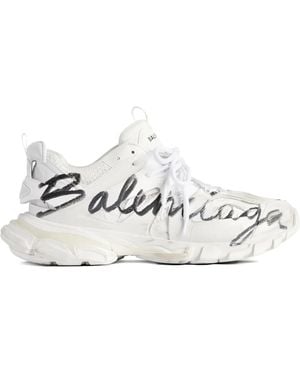 Balenciaga Track Trainers - White