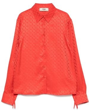 Fendi Camisa Mujer - Rojo