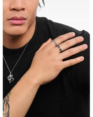 Thomas Sabo Facettierter Ring Mit Zirkonia - Schwarz