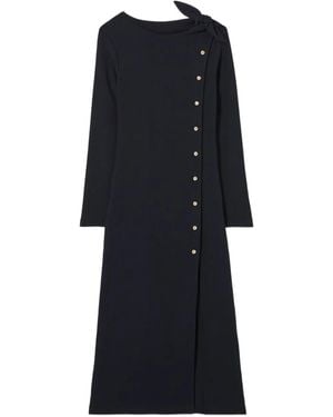Claudie Pierlot Long Knit Dress - Black