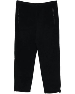 Miu Miu Pantalon Brodé À Poches Zippées - Noir