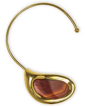 Panconesi Dusk Agate Choker - White