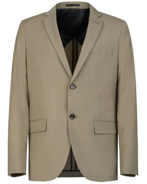 Gazzarrini x Michele Franzese ウールブレンド スーツ - ブラウン