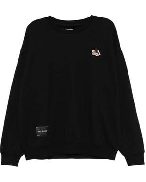 Izzue Logo-Print Sweatshirt - Black