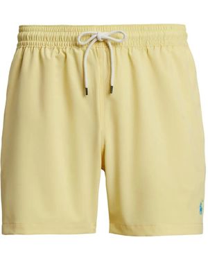 Polo Ralph Lauren Badeshorts Mit Kordelzug - Gelb