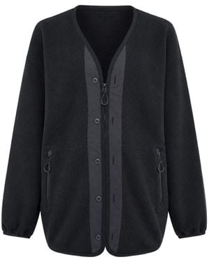 Comme des Garçons Zip-Up Cardigan - Blue