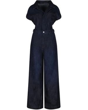 Nine:inthe:morning Denim Jumpsuit - ブルー