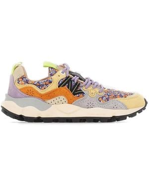 Flower Mountain Yamano 3 Suede Sneakers - White
