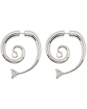 Panconesi Diamanti Serpent Piercings Earrings - Natur