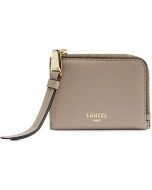 Lancel Origami Mini Wallet - Grey