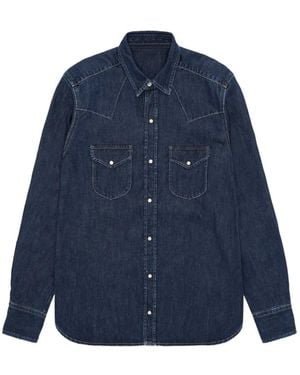 Fortela Flap-Pocket Shirt - Blue