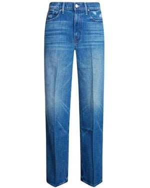 Mother The Ditcher Roller Jeans - Blue
