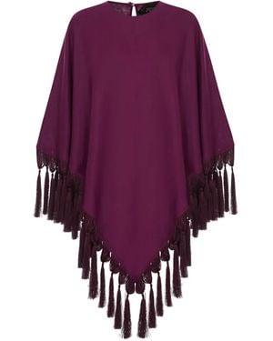 Taller Marmo Gloria Tassel Blouse - Purple